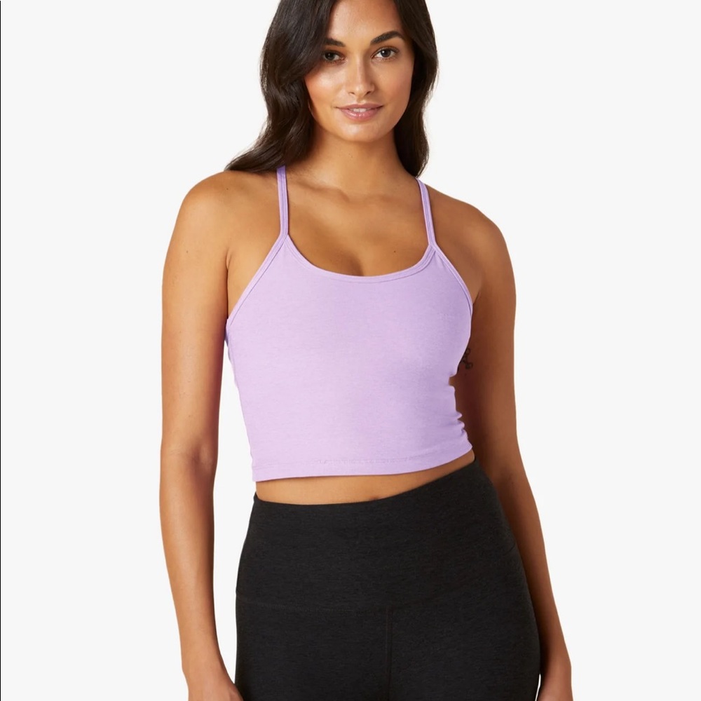 Beyond Yoga Spacedye Slim Racerback Cropped Tank | Size Small